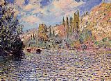 The Seine at Vetheuil 2 by Claude Monet